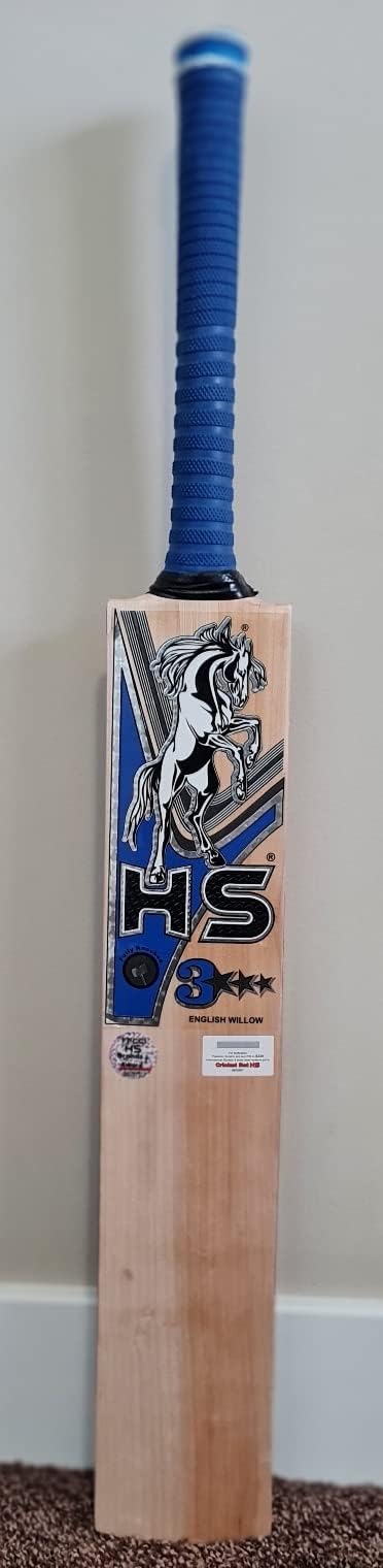 HS 3 Star English Willow Cricket BAT SH