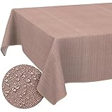 💗 Nappe de qualité supérieure : la nappe en textile existe en quatre variantes monochromes et trois motifs ornementaux. Les ornements ne sont pas seulement imprimés, mais soigneusement intégrés - toutes les nappes avec passepoil sur demande.