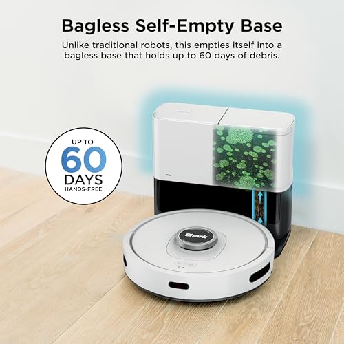 Image of Shark AI Ultra Robot Vacuum, Black /Silver, AV2511AE