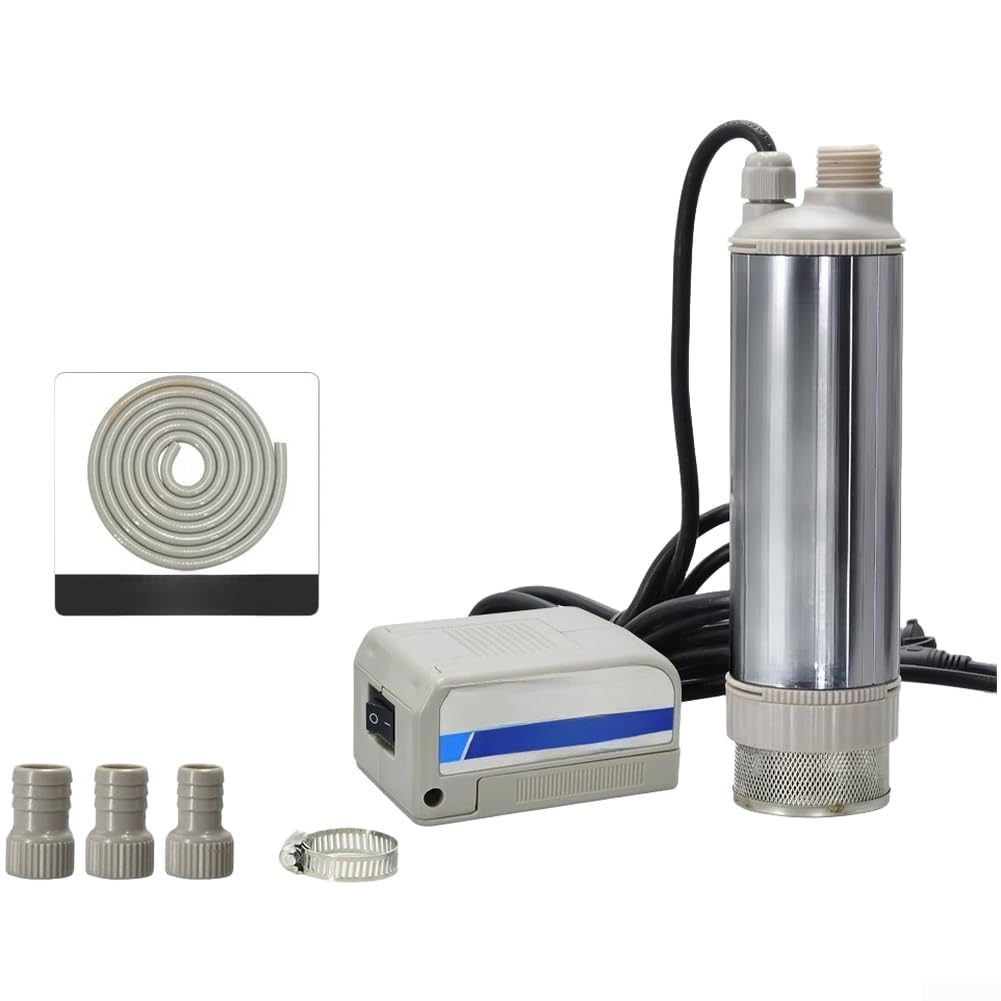 Bomba de aceite eléctrica de 21 V, aluminio, 3,8 cm, flujo rápido (50