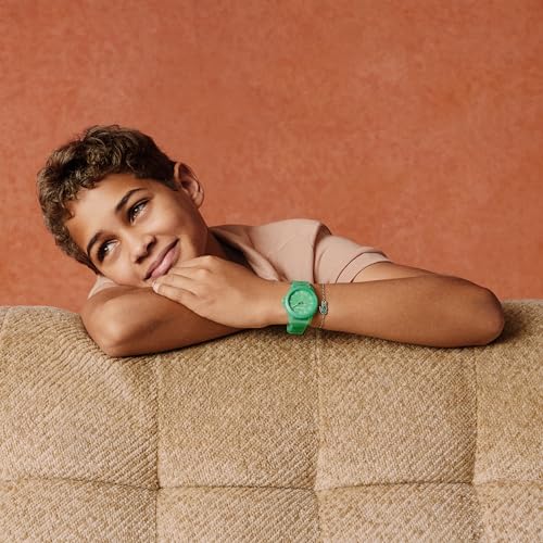 Image of Lacoste Rider Unisex Quartz Plastic and Silicone Strap Watch, Color: Red (Model: 2030047)