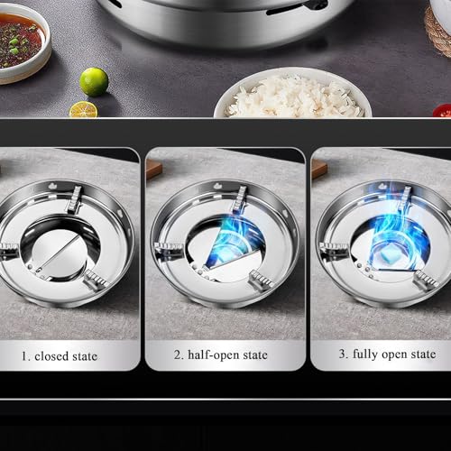 Cuisinière de camping réglable en inox haute performance - 8