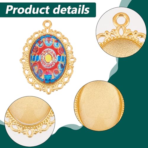 Kit de pendentif en acier inoxydable 304 PH PandaHall contre les allergies et bijoux ternis - 4