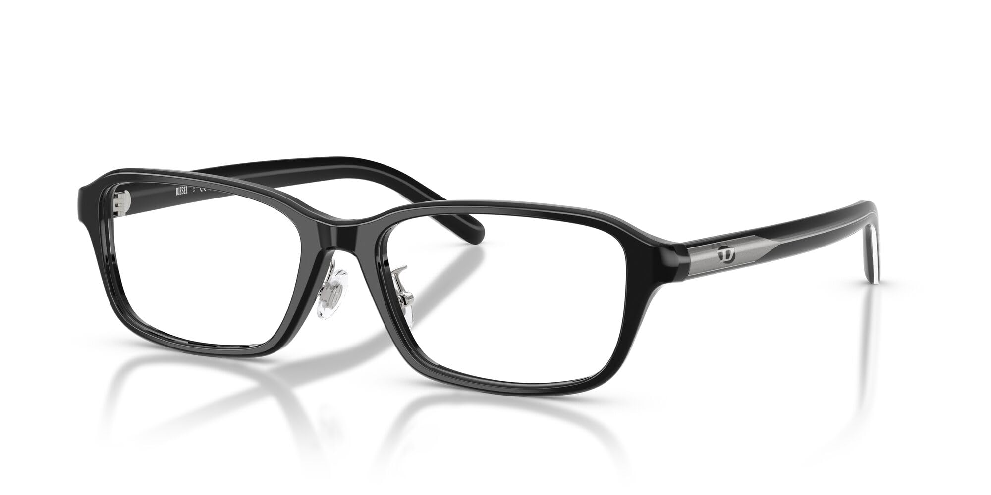 Diesel Montatura per occhiali, nero, 56-17-145 mm, 0DL4020D