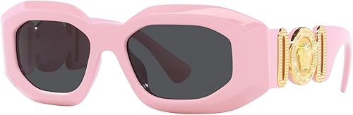Versace ROCK ICONS VE 4425U CAPSULE LA VACANZA - Gafas de sol unisex color rosagris oscuro 5418145, Rosa gris oscuro