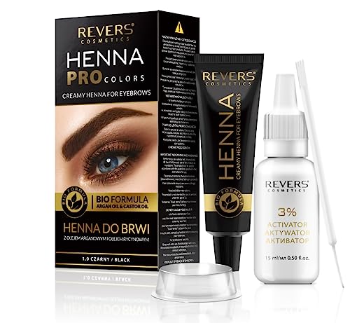 Tinte de cejas, Color de cejas kit con argán y aceite de ricino