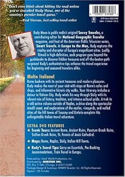 DVD Europe to the Max With Rudy Maxa - Molto Italiano Book
