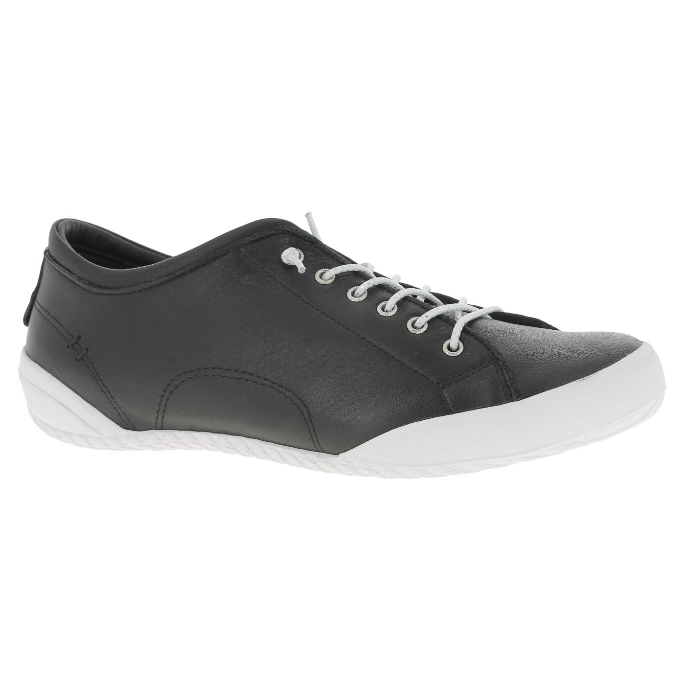 Andrea Conti Women's Trainers Sneaker, Black, 6 UK