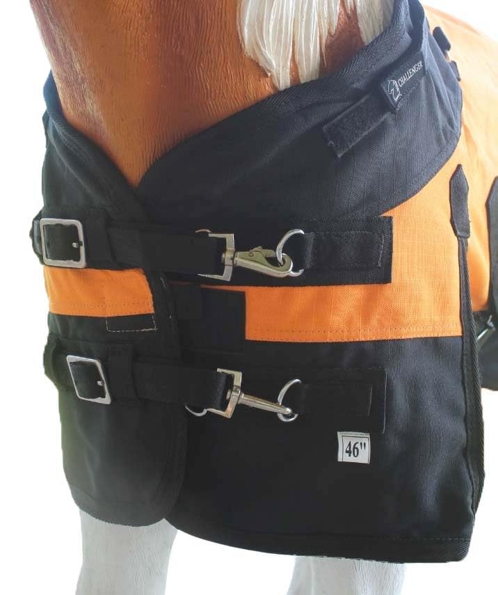 Image of Challenger 1200D Foal Turnout Waterproof Fleece Lined Medium Winter Blanket 519LG08