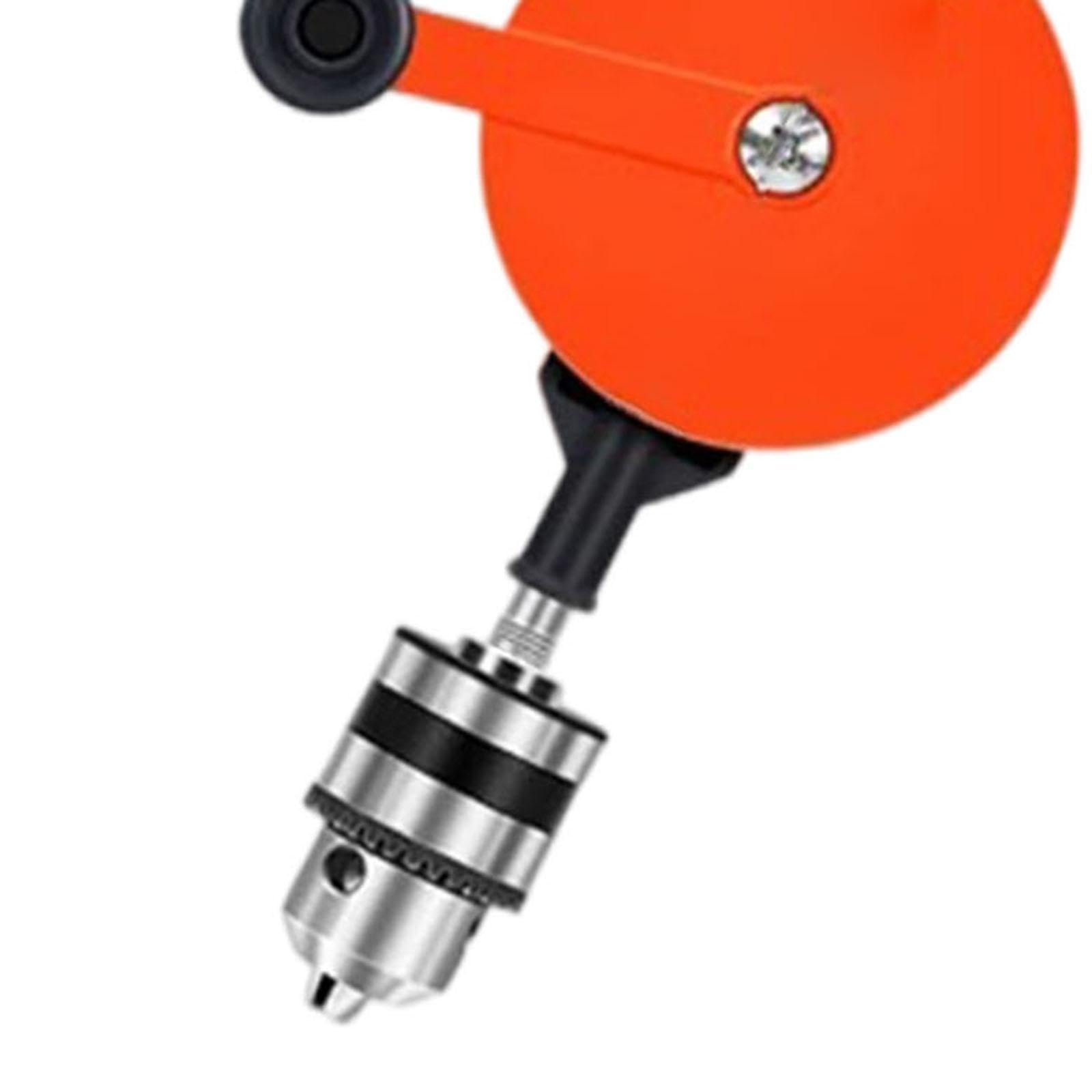 Taladro Manual de Doble Velocidad Fácil de Usar para Trabajar con Madera, Acero Y Metal. Una Herramienta Portátil Ideal para Proyectos de Bricolaje Y, estilo a