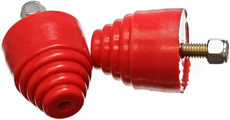 Batentes de suspensão traseiros Energy Suspension 9.9101R em poliuretano – Par