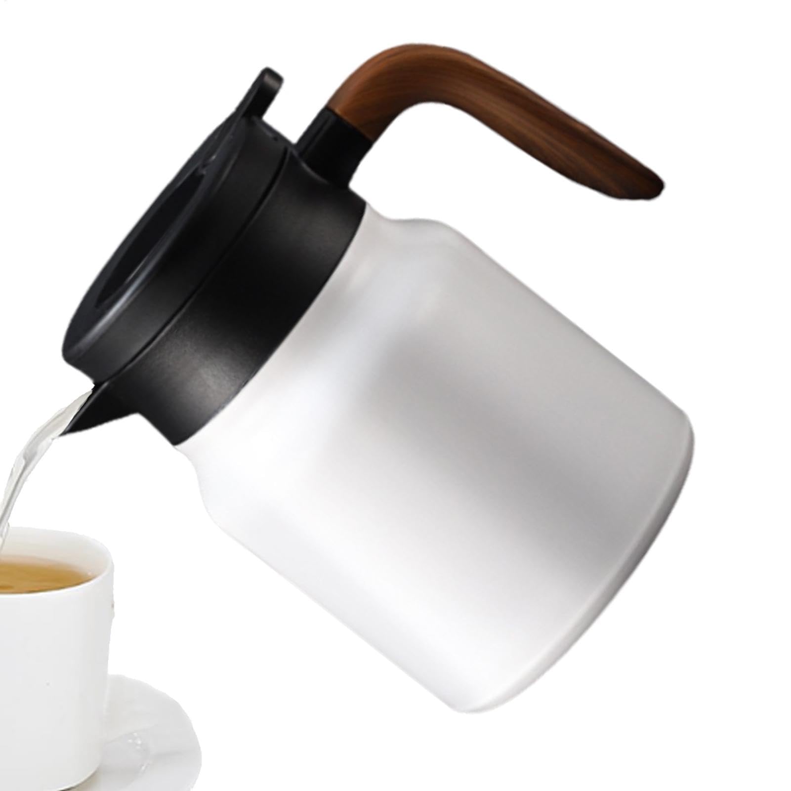 Carafe isolée 1L pour café et thé avec isolation sous vide et design étanche
