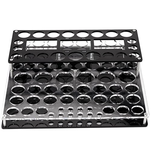 Soporte organizador para Mods, pilas, frascos y goteros, acrílico, Size B