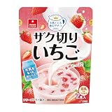 アスザックフーズ 牛乳でつくる 飲むデザート ザク切りいちご 2食 ×12個