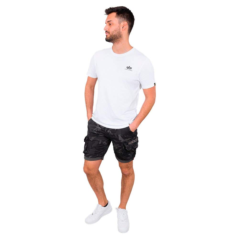 ALPHA INDUSTRIES Alpha Industries Crew Short Camo Short Dla Mężczyzn - Szorty cargo Mężczyźni