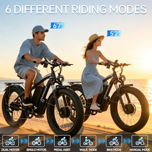 9000W Dual-Motor Long-Range Ebike