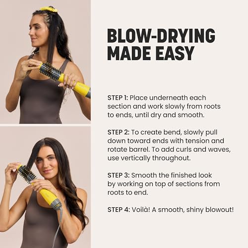 drybar blow-dryer shot collection  faster blowouts with tons of volume and less frizz  choose the barrel size best for your hair length and desired style