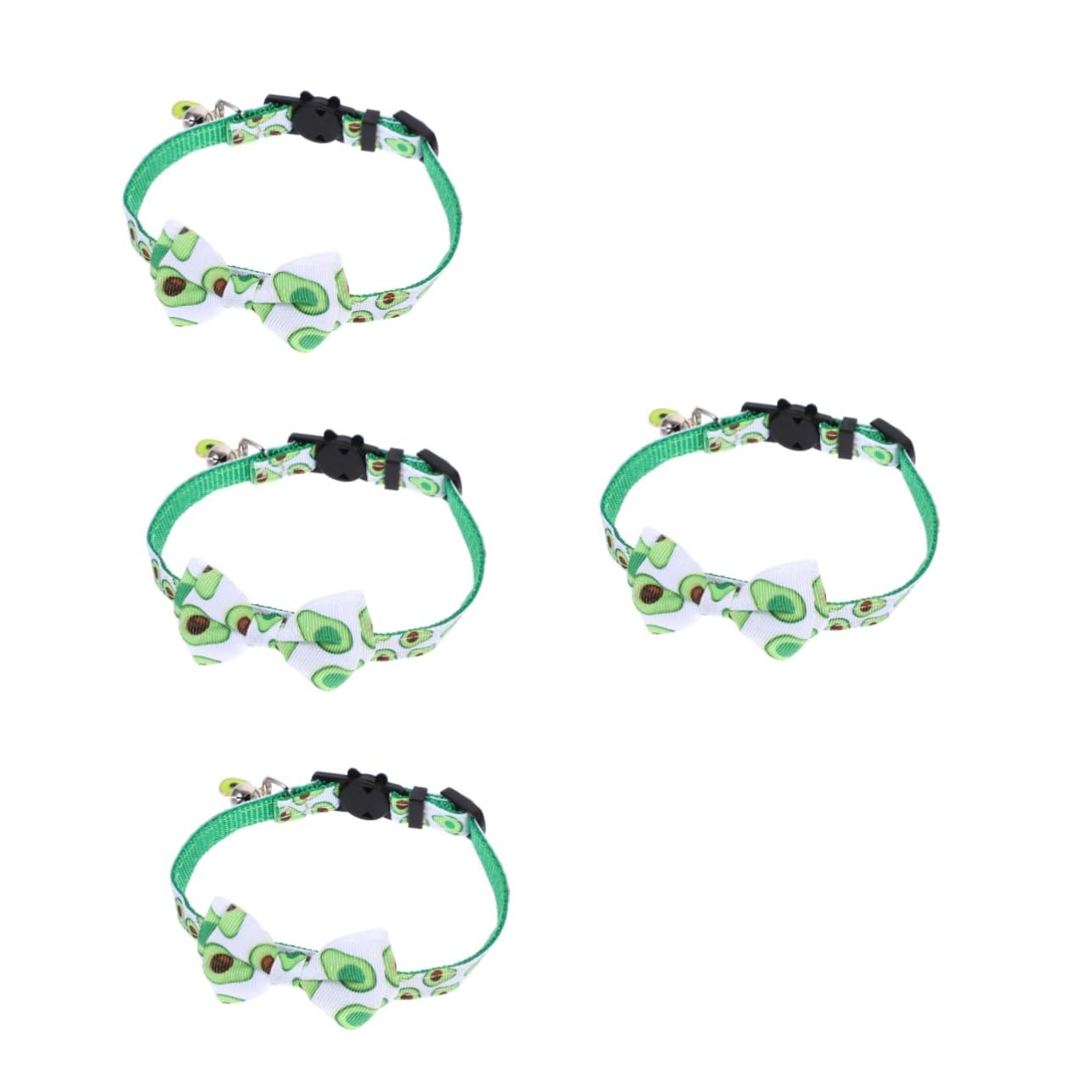YARNOW 4 Piezas Collar de Mascota Collar de Entrenamiento para Perros Precioso Collar de Gato Dog Collar coleiras para cães decoración Collar de Gatito Collar de Reutilizable Fruta