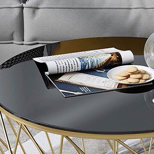 Table d'appoint en verre sécurit pour optimiser les petits espaces de salon