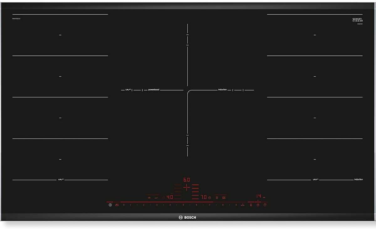 Bosch Serie 8 PXV975DC1E Incasso A induzione Nero piano cottura