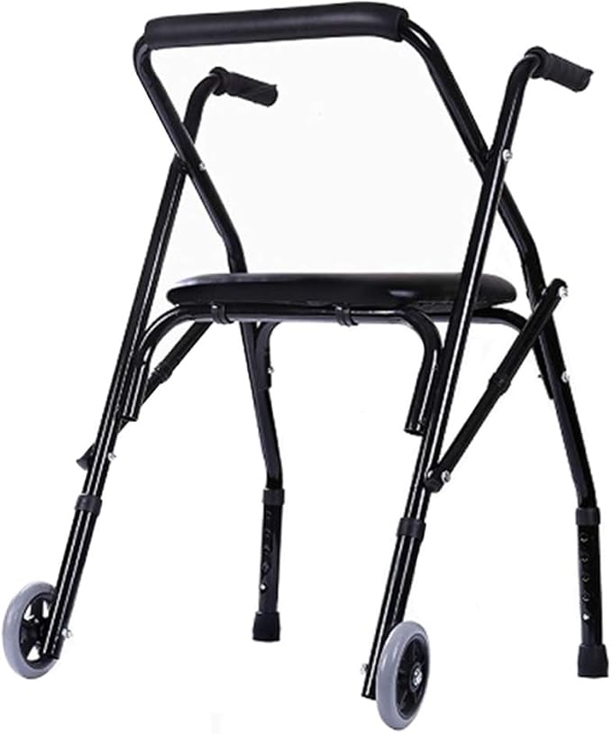 Andadores ancianos plegable,Andadores adulto con asiento,Carro de paseo para ancianos, andador Andadores ancianos plegable,Andadores adulto con asiento,Carro de paseo para ancianos, andador