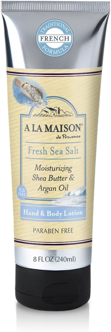 Lotion - Fresh Sea Salt - 8 fl oz, silver