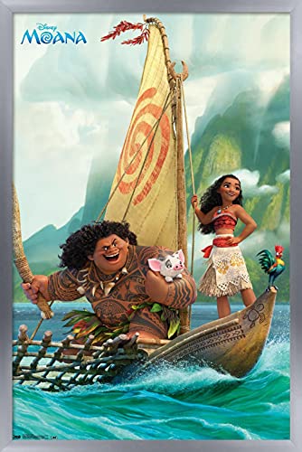 Trends International Moana-Group Wall Poster, 24.25" X 35.75", Multicolor