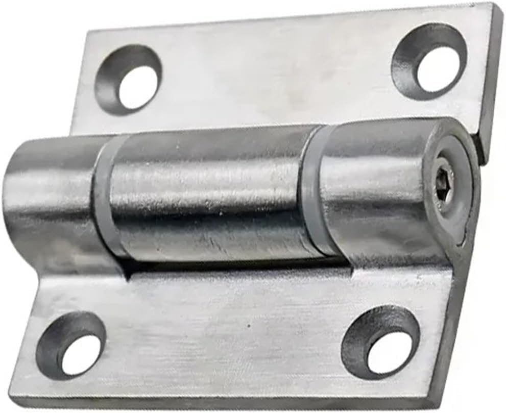 Stainless Steel Electrical Cabinet Door Hinge Furniture Folding Door Adjustable Torque Hinge 1Pcs