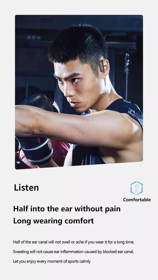 Buds A520 TWS Earbuds half in ear comfort