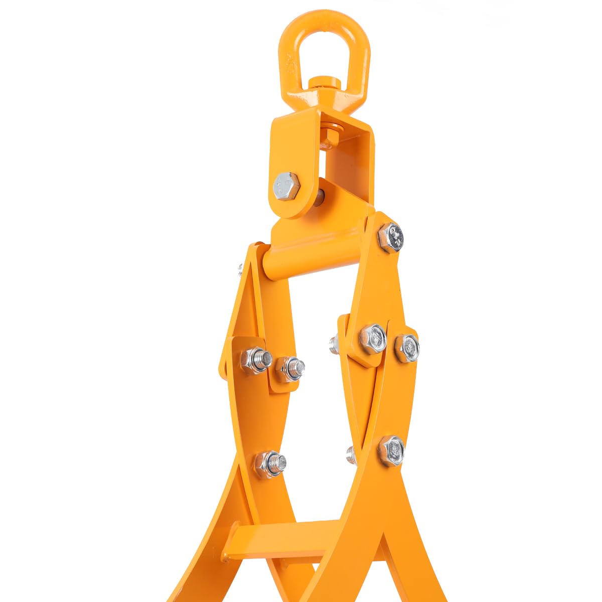 Pinza para Madera Alicates forestales para troncos de árboles de hasta 720 mm, 3-28 pulgadas, alicates de carga, 1500 kg fuerza de tracción, pinzas de embalaje con 4 mandriles
