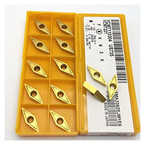 Herramienta de torneado Carbide VCMT110304 VP15TF 10 piezas miniatura 3