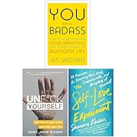 Self love experiment, you are a badass, unfck yourself 3 books collection set