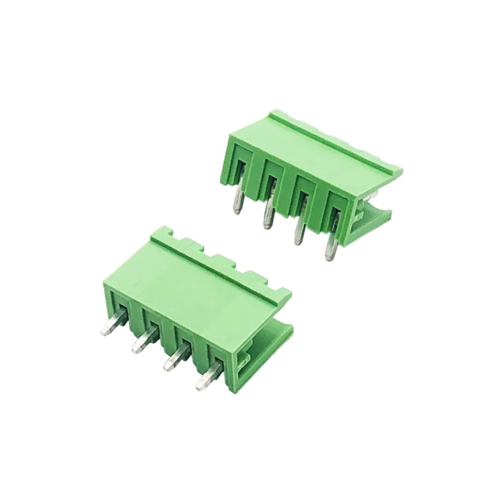 5/10 pares 2EDG 5,08mm bloques de terminales tornillo paso 2/3/4/5/6/7/8/9/10/12 Pin macho enchufe hembra conector PCB .08 mm