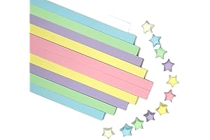 1620 Sheets Star Origami, Decorative Paper Strips for DIY Handcrafts