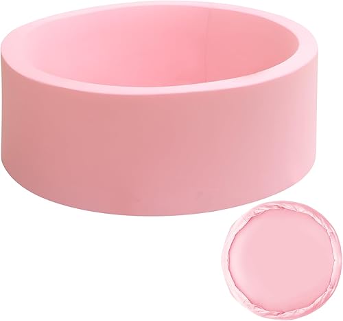 HARBOLLE Cubierta suave para pozo de pelotas para interior y exterior, solo regalo ideal para niños pequeños, color rosa