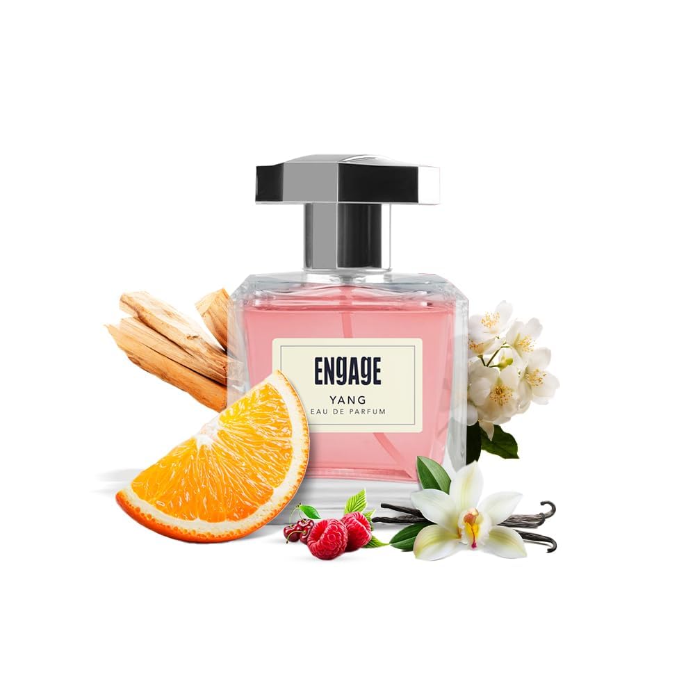 Engage Yang Eau De Parfum for Women, Floral and Fruity Fragrance