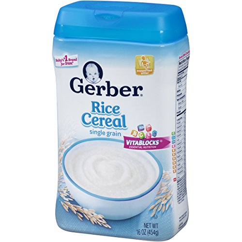 gerber rice cereal 16 oz