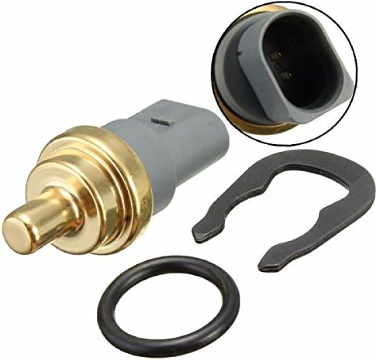 クーラント温度センサー Oリング付き 2個用 シュコダウォーターピン用 COOLANT 06A919501A用 アウディ用