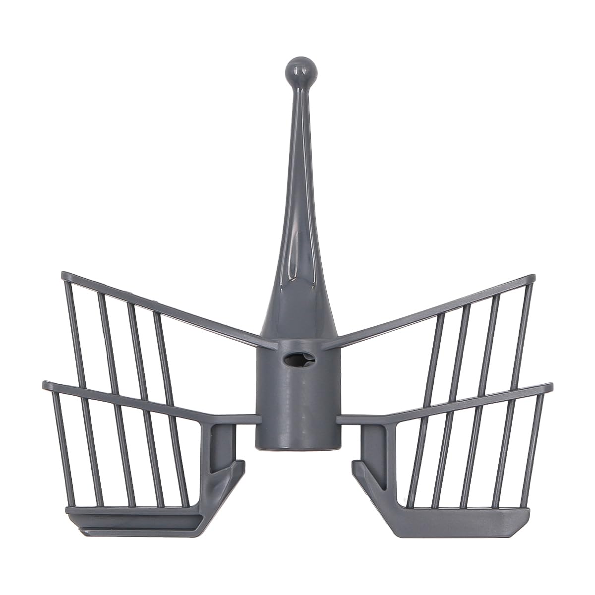 Hsthe Sea Butterfly Whisk for Thermomix TM5 TM6 TM31, Black Butterfly Mixing Blade Food Processor Replacement Kitchen Aid Mixer Accessory Parts Stirrer Bat Parts, Grey, 14.5x14x2.5 CM