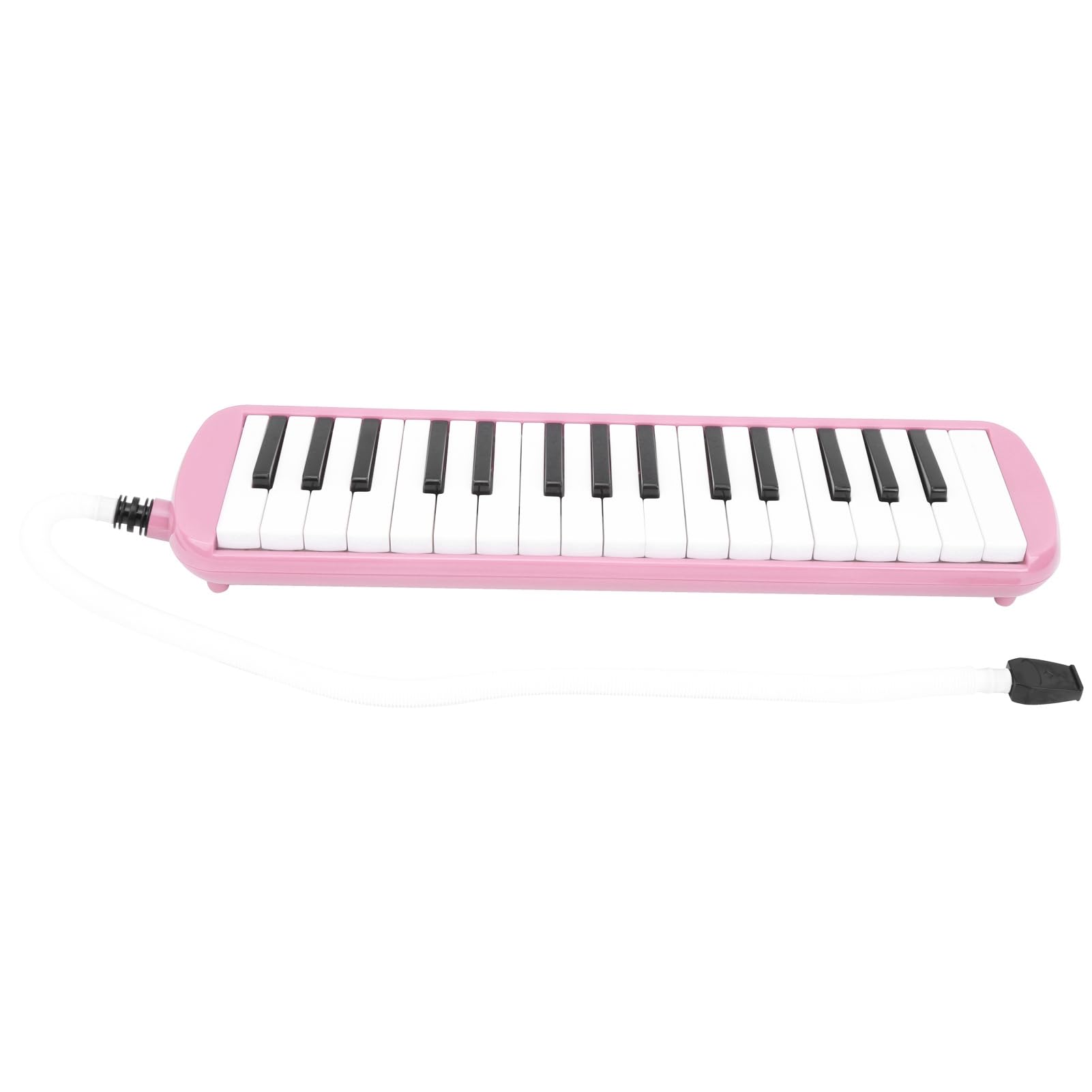 32 tasti di pianoforte Tubo Melodica Pianica Tubo flessibile lungo Melodica con borsa per il trasporto del cannello per bocchino(Rosa) strumento a fiato Strumenti Da Gioco
