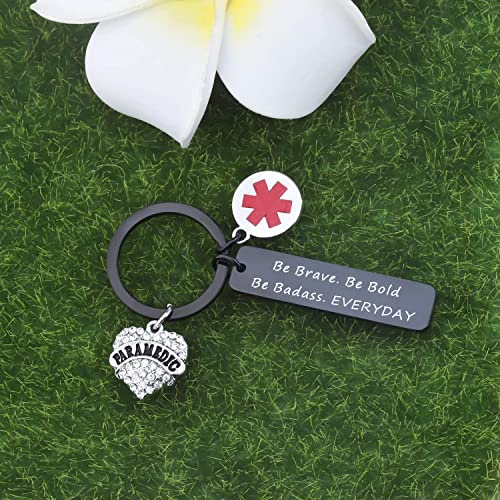 SEIRAA Medical Technician Jewelry Emergency Medical Technician Graduation Gift Paramedic Wife Keychain2