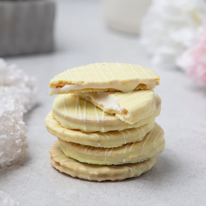 Image of Nova Nova Pineapple Waffle Chocolates - Box of 10 Pineapple Flavour Waffle Chocolates | 100% Vegetarian, Eggless | No Added Preservatives (300 Grams)