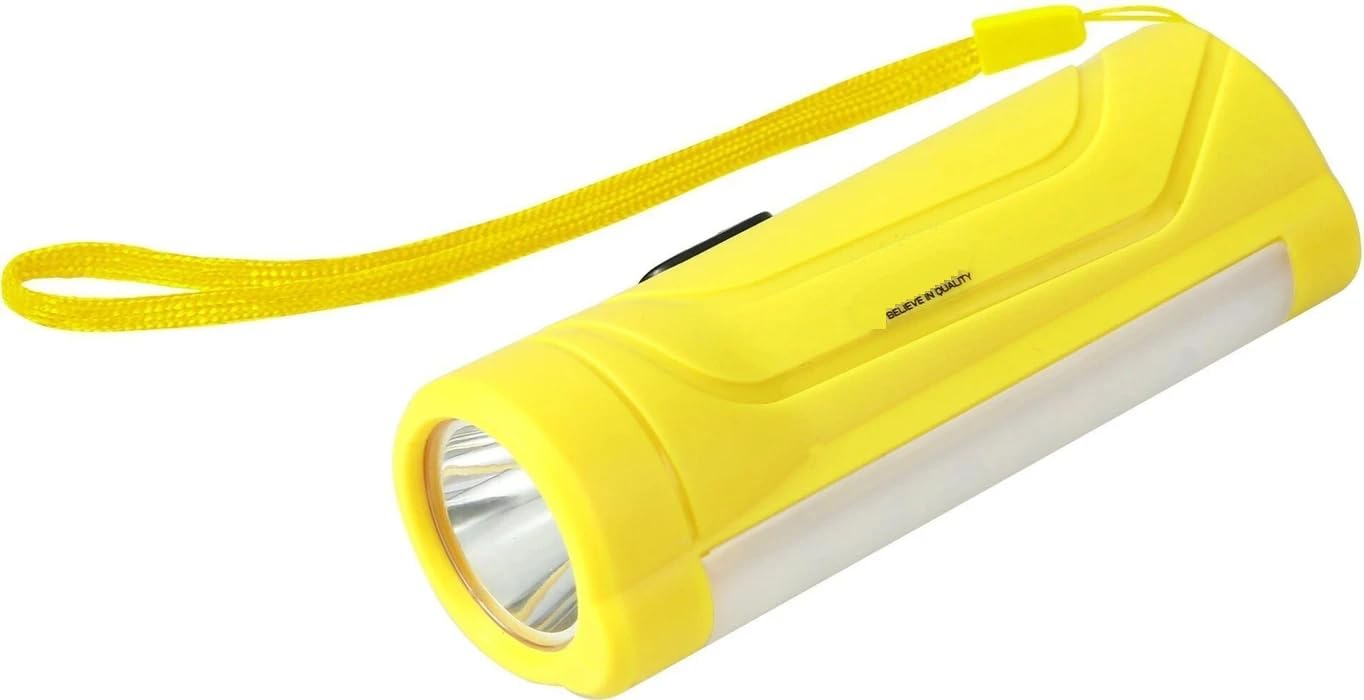 LUMBRIGHT Rechargeable Torch, 2in1 Mini Pocket Torch Pack of 1 (Multicolour)-image-35