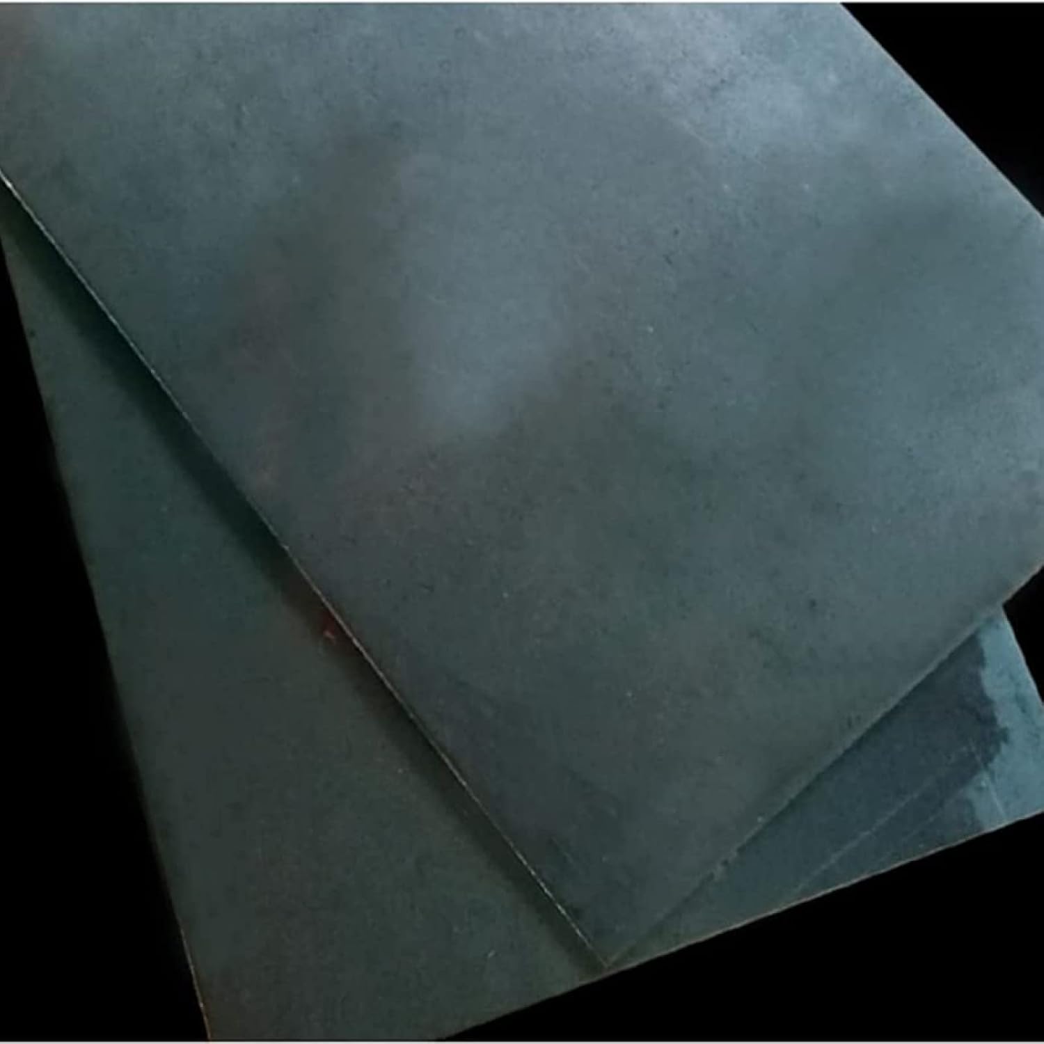 A3 high hardness iron plate, thin steel plate, hot-rolled raw material plate, length 300mm, width 300mm, thickness (1mm*2pcs)