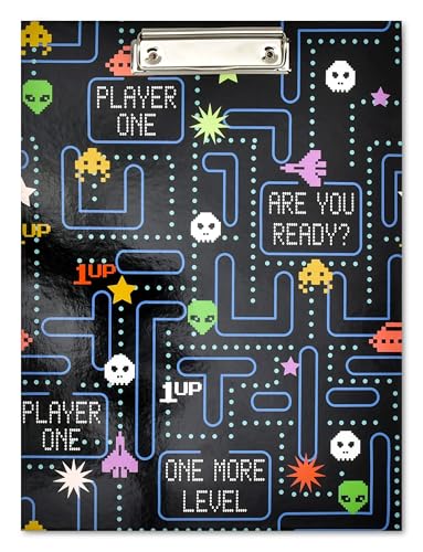 Porte-bloc Retro Gamer avec enveloppes et autocollants cadeau idéaliscream