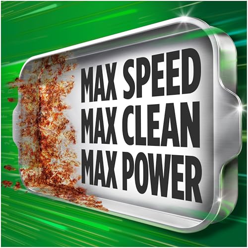 Image of Fairy Max Power Washing Up Liquid Antibacterial 8 x 545ML, Easy & Effortless Cleaning, Even On Your Greasiest Pots & Pans