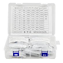 5W 5 Watts 75PCS 75 Value 0.1 ohm2M ohm Carbon Film Resistor +/-5% Assorted Kit Assortment