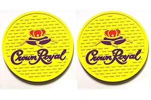 Crown Salted Caramel Whiskey Bar Coasters Spill Mats