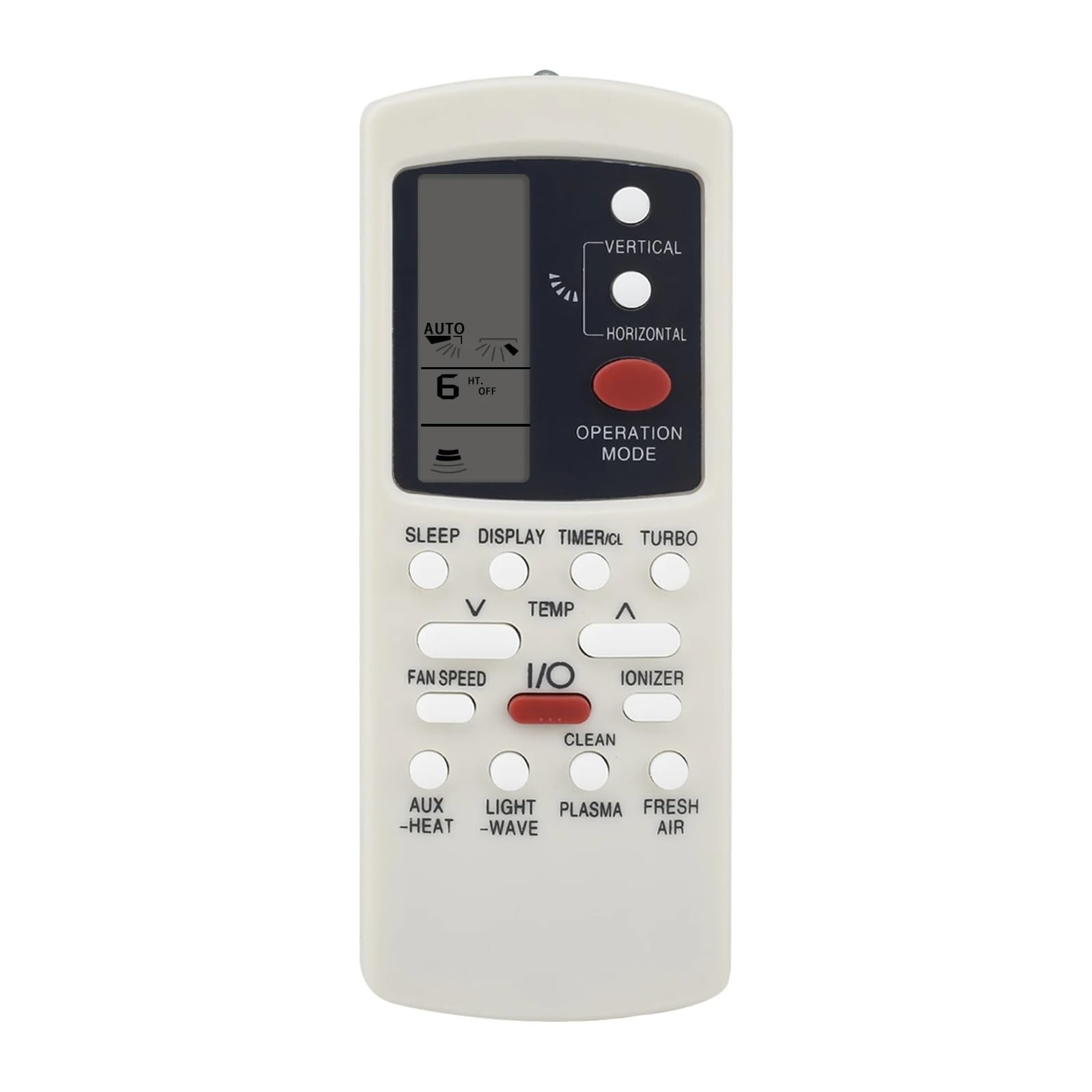 Télécommande GZ-50GB-E1 pour climatiseur avec écran LCD clair - 6