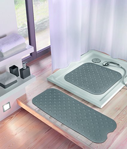 Kleine Wolke Formosa, Bath mat, 40x 90 cm, White, Rubber